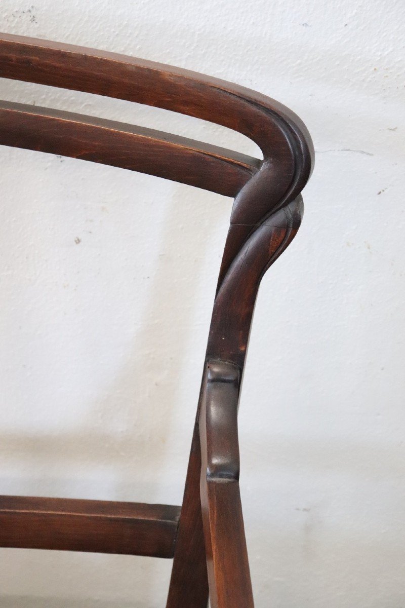 Early 20th Century Art Nouveau Living Room Set, Set Of 5-photo-3