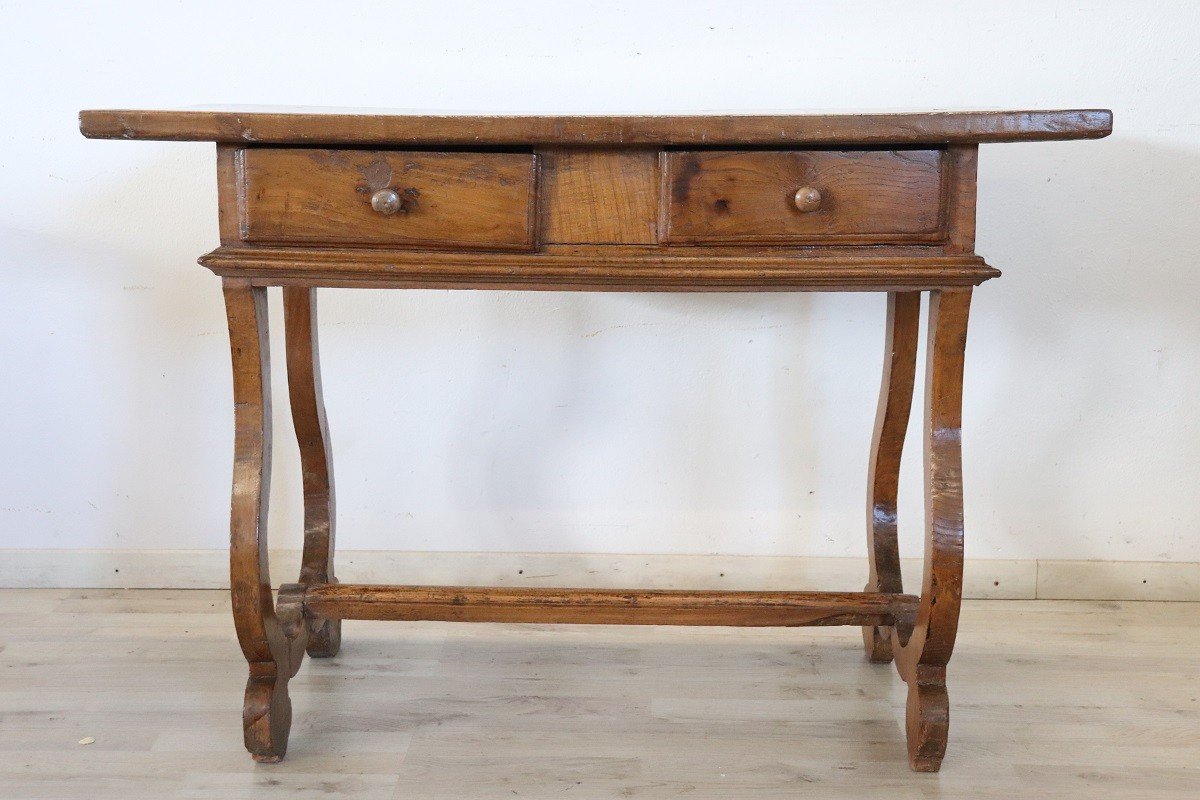 Fratino Table In Oak, 17th Century-photo-2