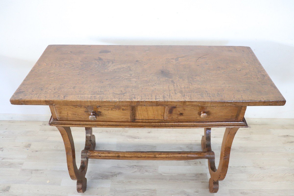 Fratino Table In Oak, 17th Century-photo-3