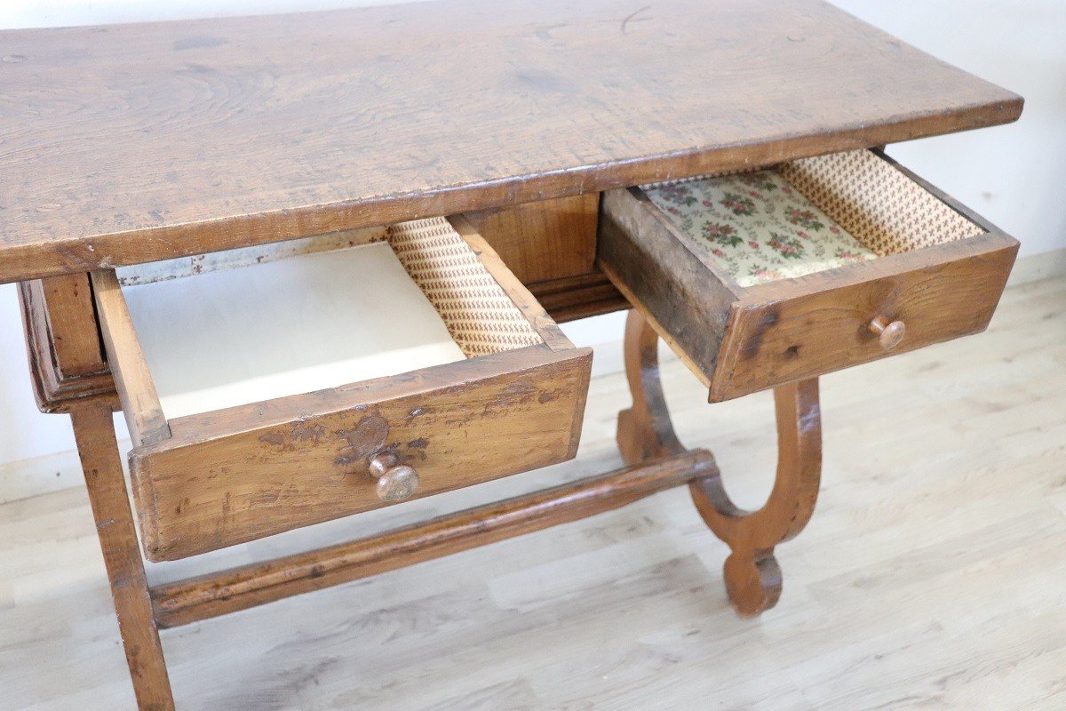 Table Fratino En Chêne, 17ème Siècle-photo-1
