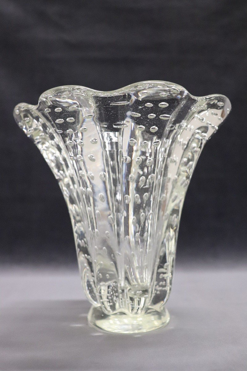 Murano Glass Viantage Vase, 1950s-photo-1