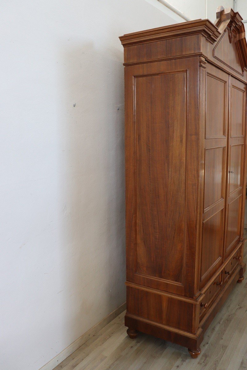 Armoire En Noyer, Fin Du 19ème Siècle-photo-1