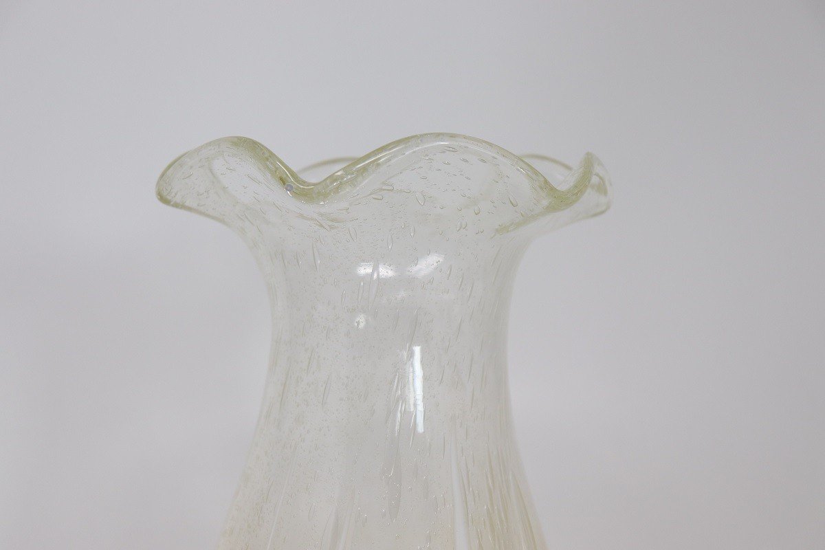 Murano Glass Vase, 1980s-photo-2