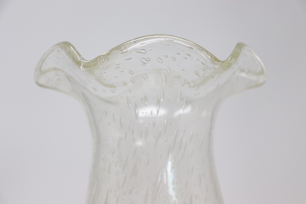 Murano Glass Vase, 1980s-photo-1