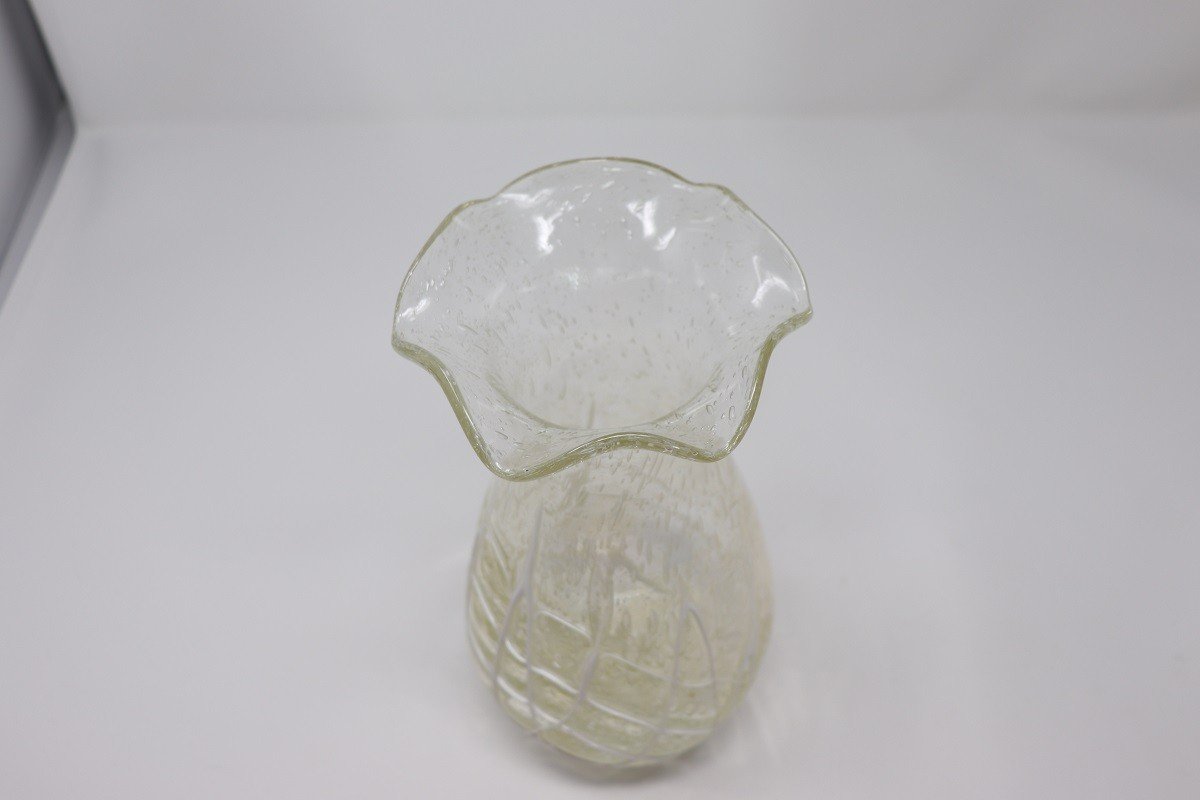 Murano Glass Vase, 1980s-photo-2