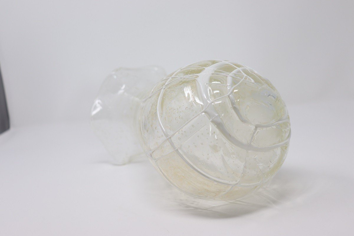 Murano Glass Vase, 1980s-photo-5