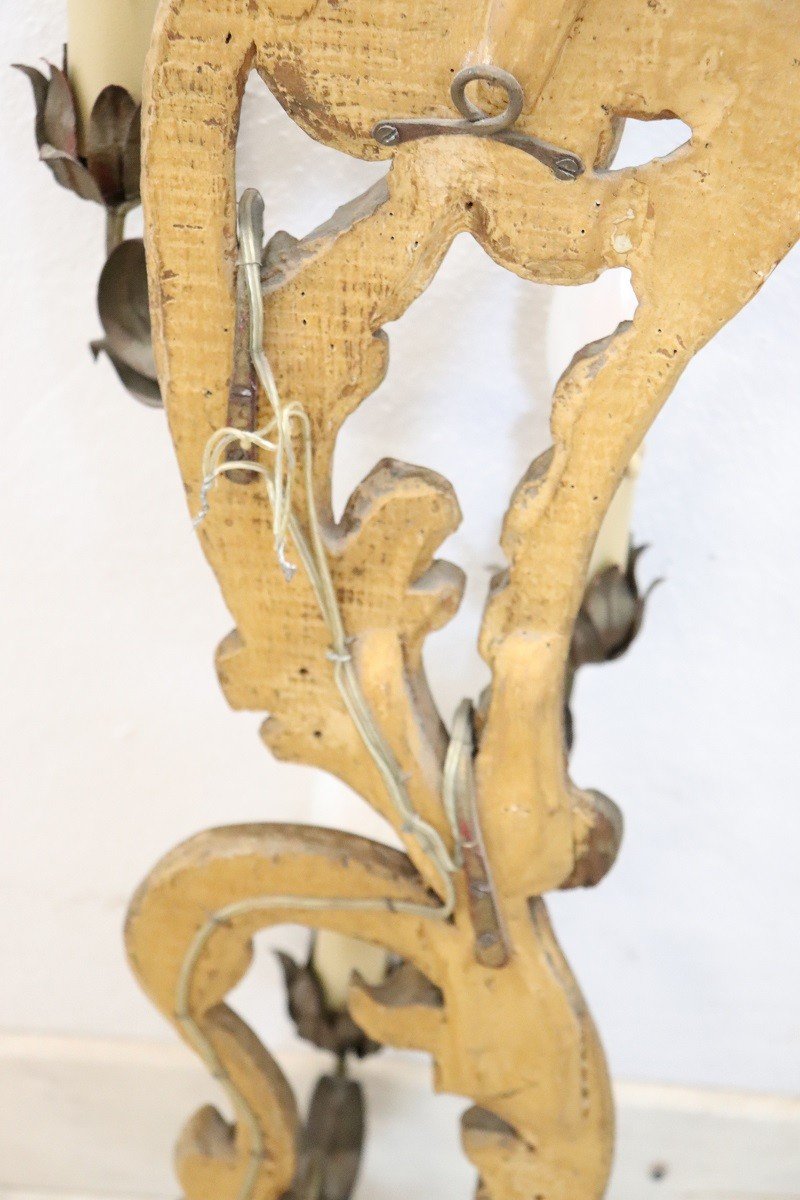 Applique En Bois Doré-photo-7
