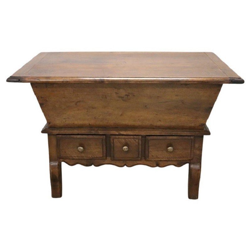 19th Century Cupboard In Poplar Wood