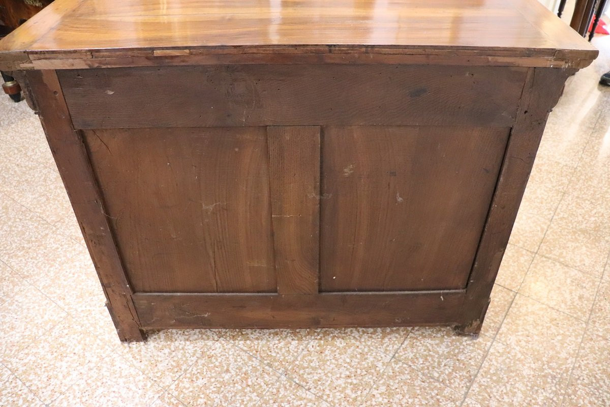 Antique Chest Of Drawers In Walnut-photo-4
