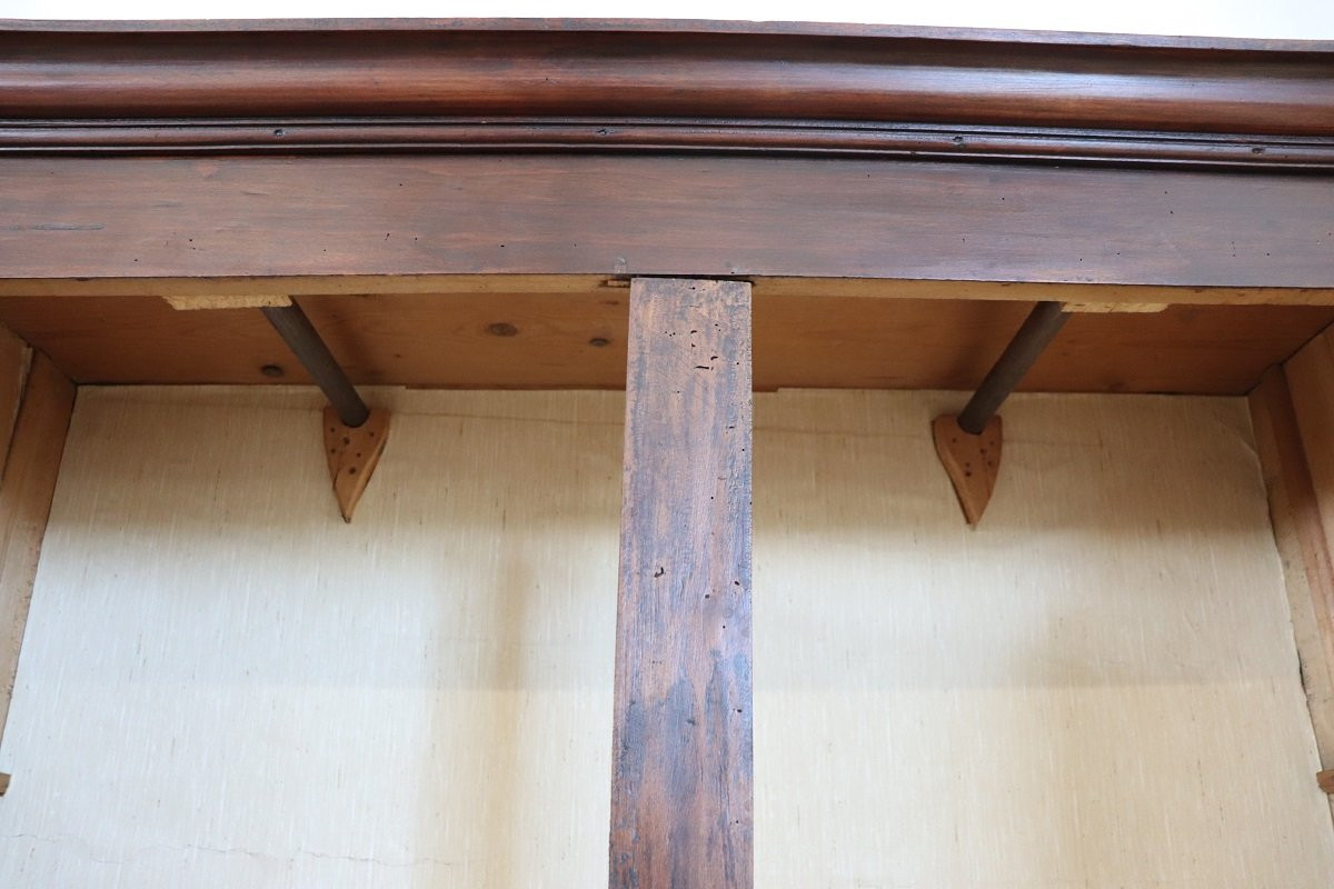 19th Century Poplar Wood Wardrobe-photo-3