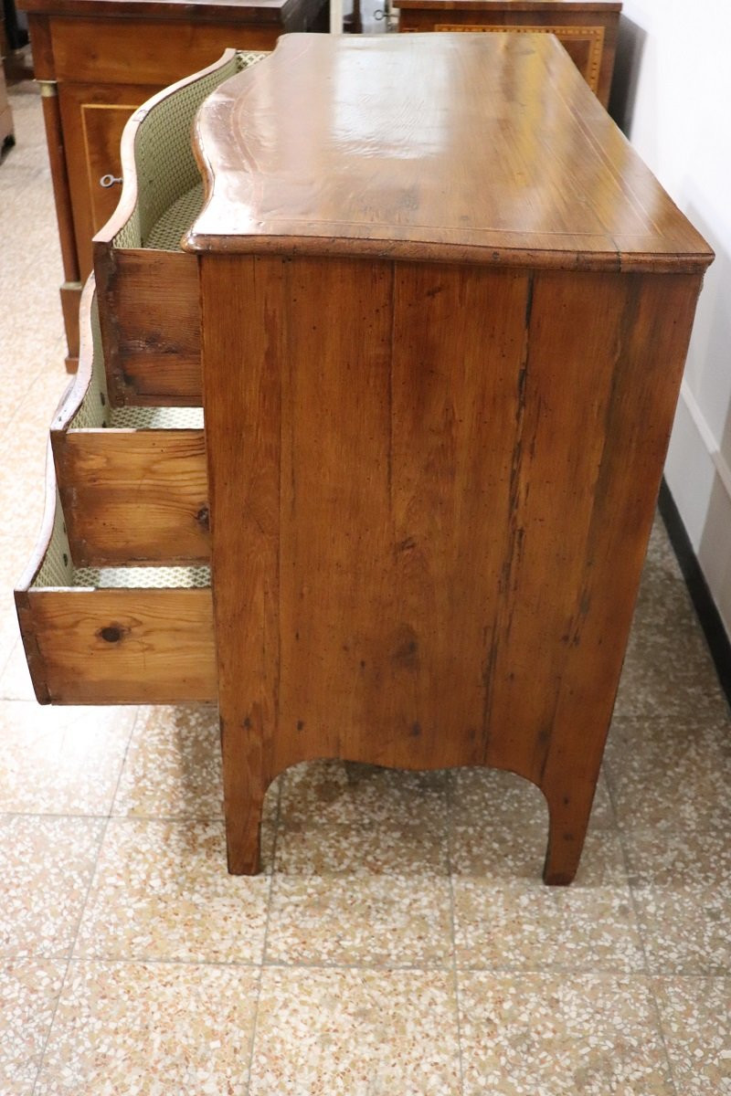 18th Century Chest Of Drawers In Fruitwood-photo-5