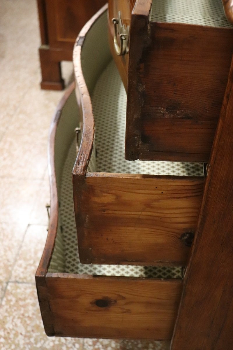 18th Century Chest Of Drawers In Fruitwood-photo-6