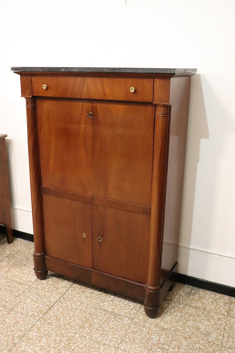 Antique Secretaire, 19th Century-photo-3
