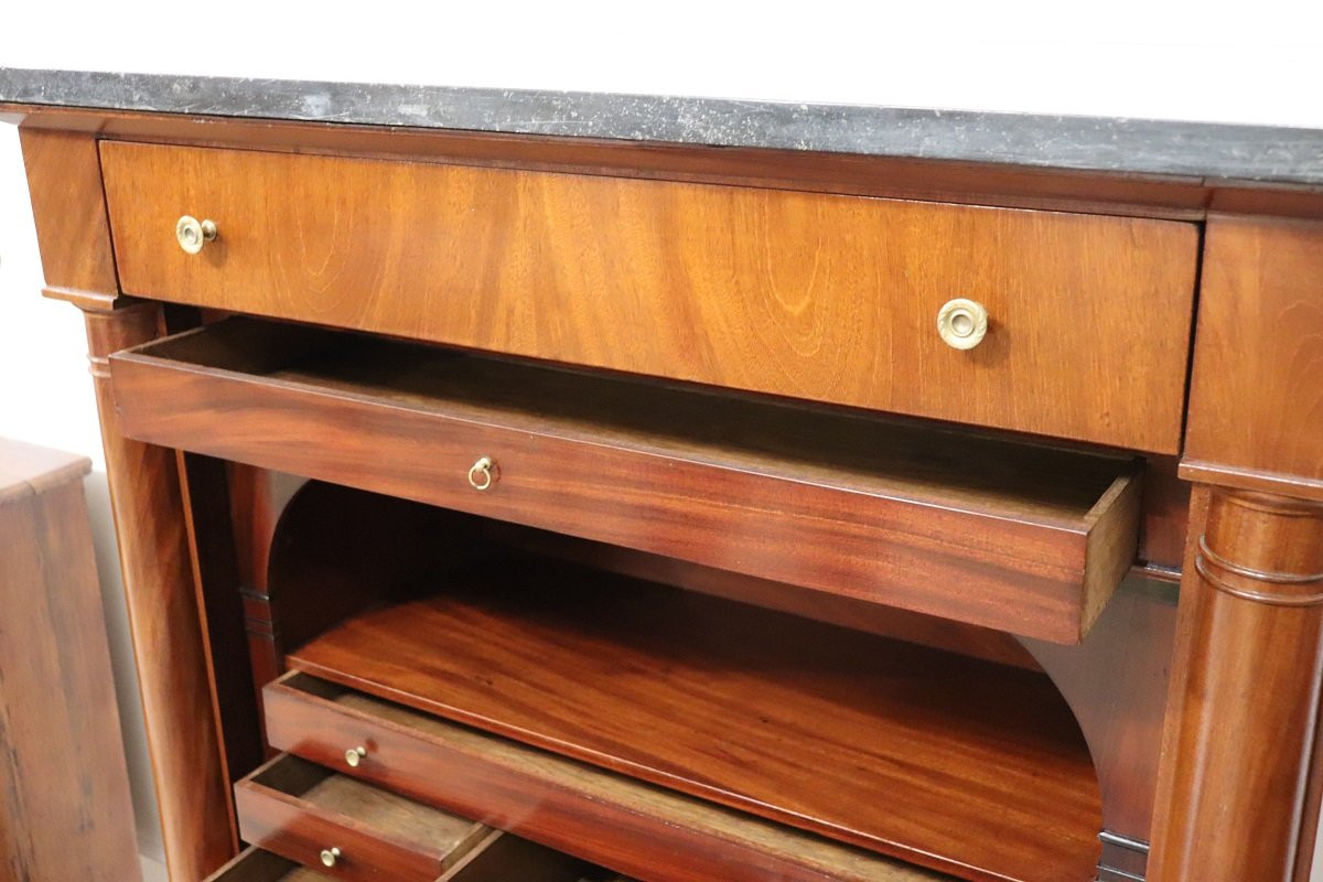 Antique Secretaire, 19th Century-photo-5