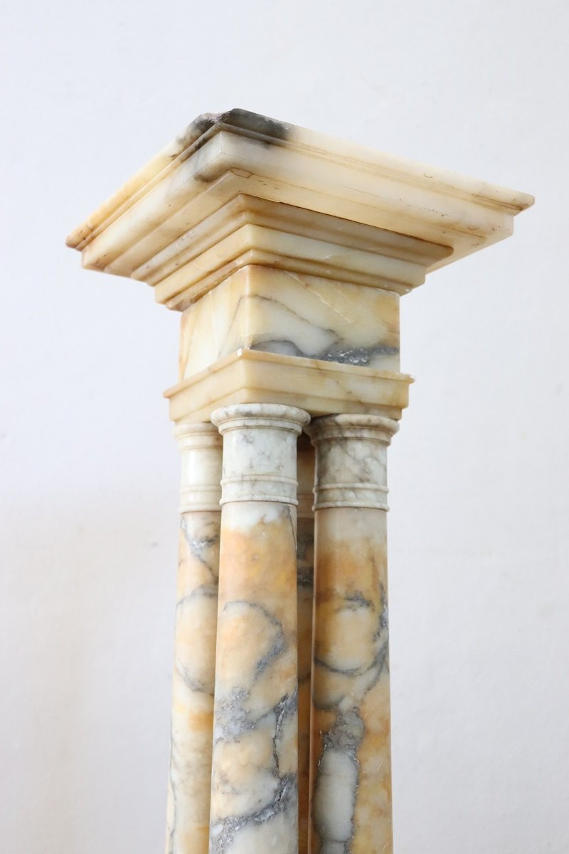 Colonne en marbre, Italie, 19ème siècle-photo-6
