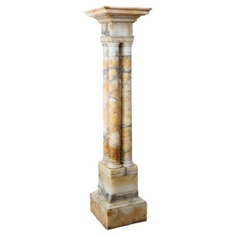 Colonne en marbre, Italie, 19ème siècle