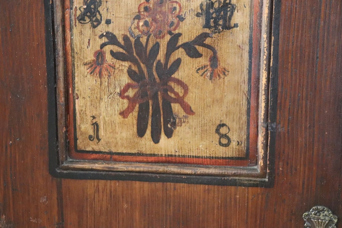 Armoire ancienne avec la date de 1828-photo-7