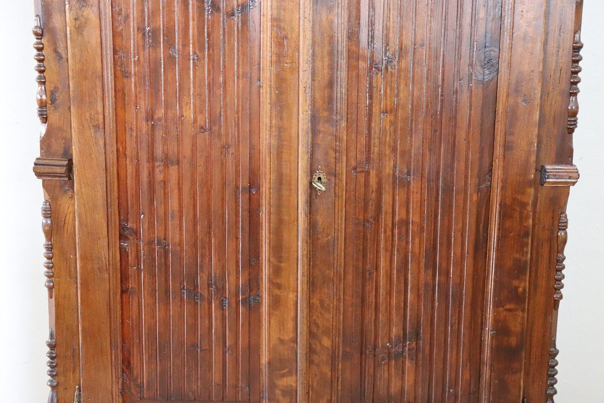 Armoire en Bois de Peuplier 19ème siècle-photo-4