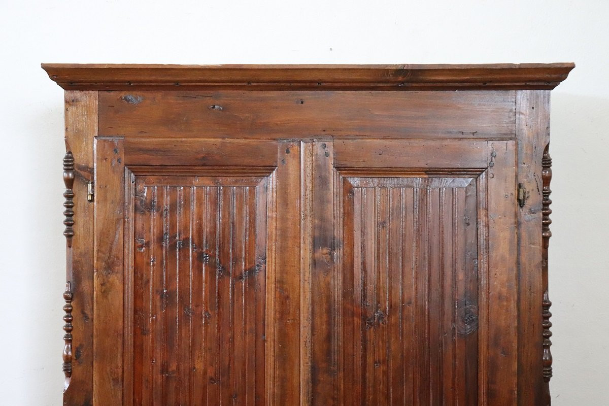 Armoire en Bois de Peuplier 19ème siècle-photo-1