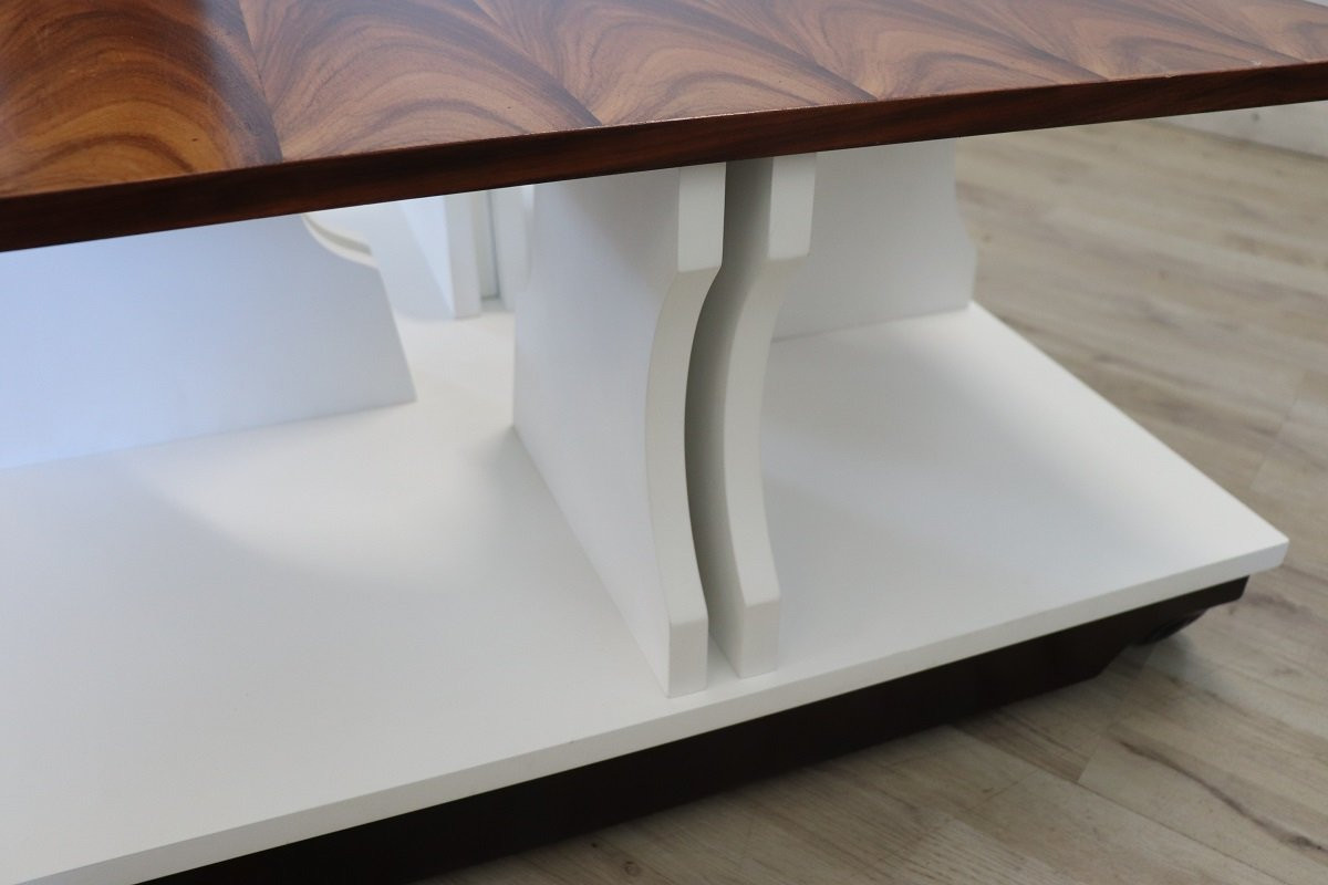 Vintage Square Coffee Table, 1970s-photo-4