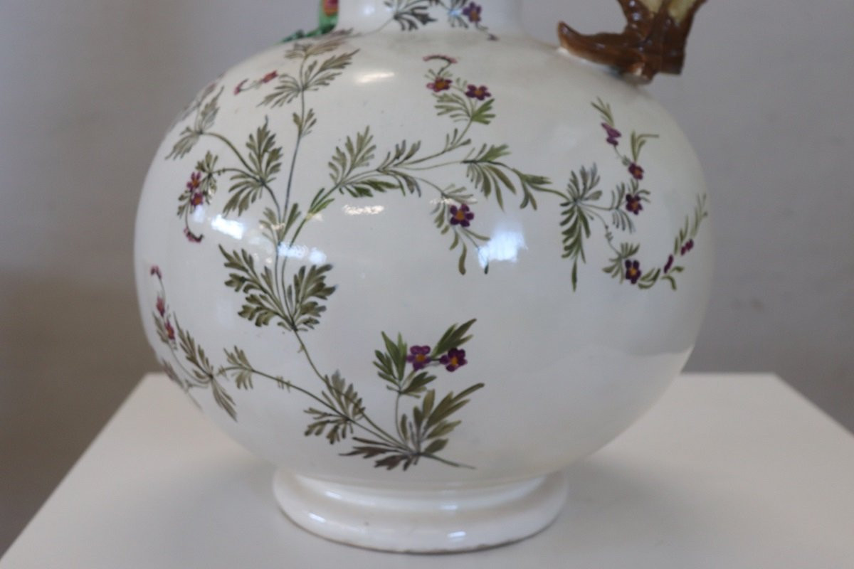 Majestic Ceramic Vase, Italy Early 20th Century-photo-7