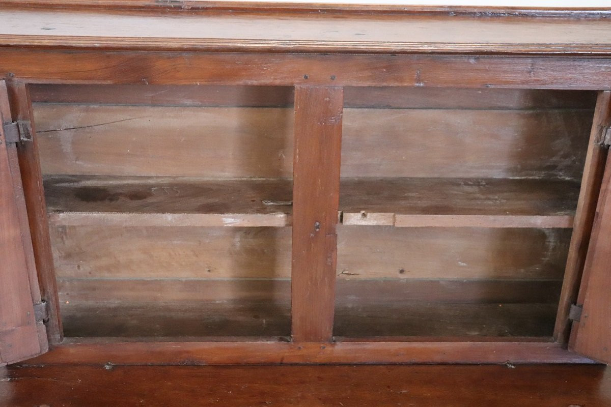 Antique Kneeler In Walnut, Italy 18th Century-photo-4