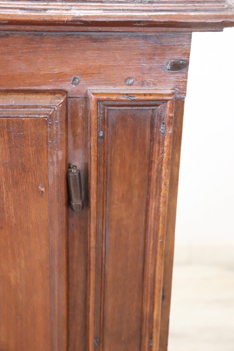 Antique Kneeler In Walnut, Italy 18th Century-photo-5