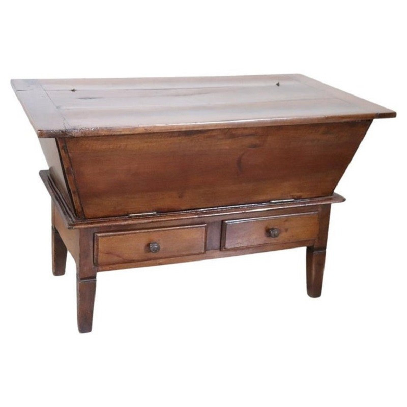 Buffet ancienne en noyer massif, Italie 19ème siècle