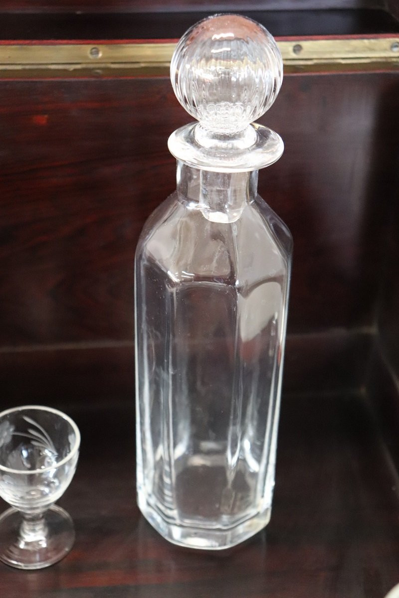 caisse à liqueurs ancienne, XIXe siècle-photo-6