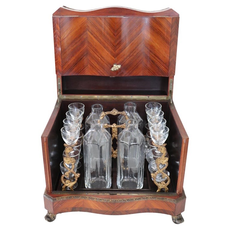 caisse à liqueurs ancienne, XIXe siècle