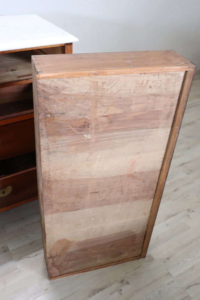 Commode ancienne, Italie fin du 18ème siècle-photo-2