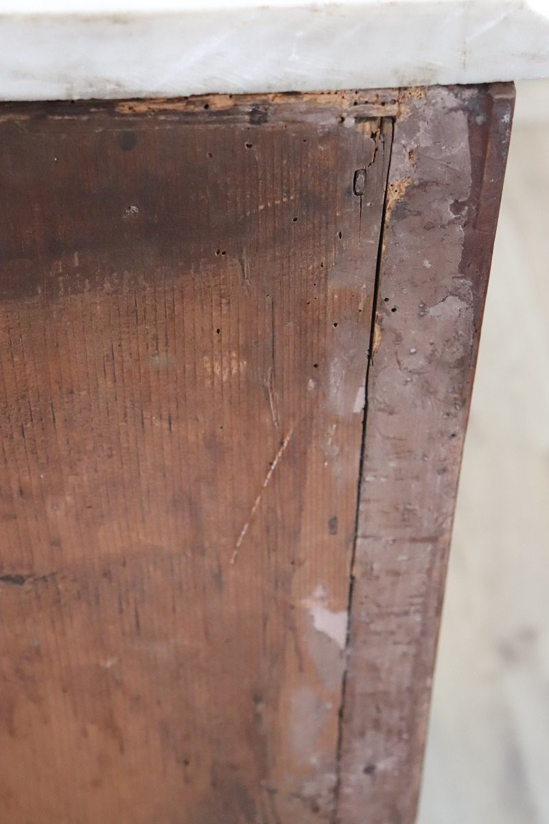 Commode ancienne, Italie fin du 18ème siècle-photo-6