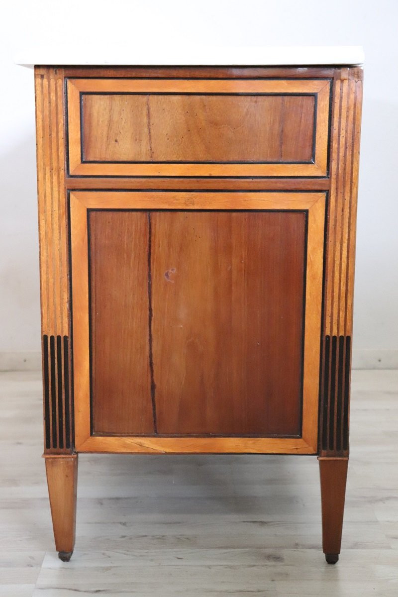 Commode ancienne, Italie fin du 18ème siècle-photo-7