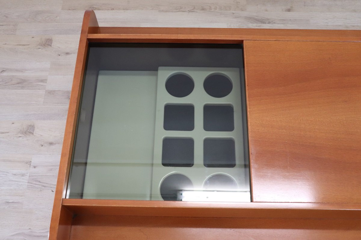 Coffee Table With Bar Compartment, Italy 1970s-photo-5