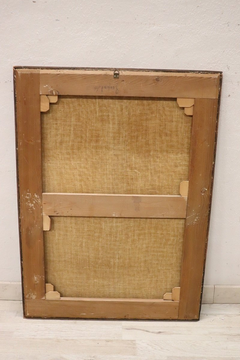 Sainte Famille, peinture à l'huile sur toile, école italienne du XVIIIe siècle-photo-4