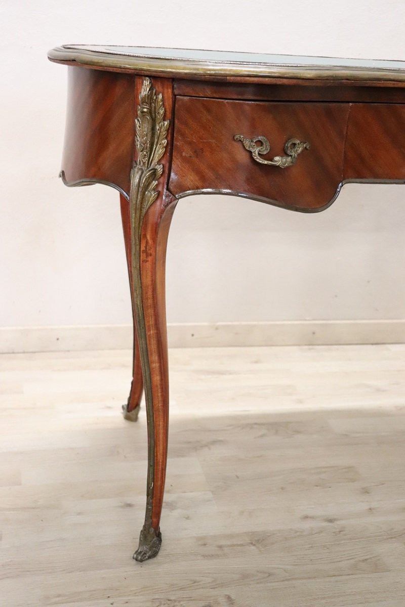 Elegant Louis XV Style Writing Desk, Italy 20th Century-photo-4