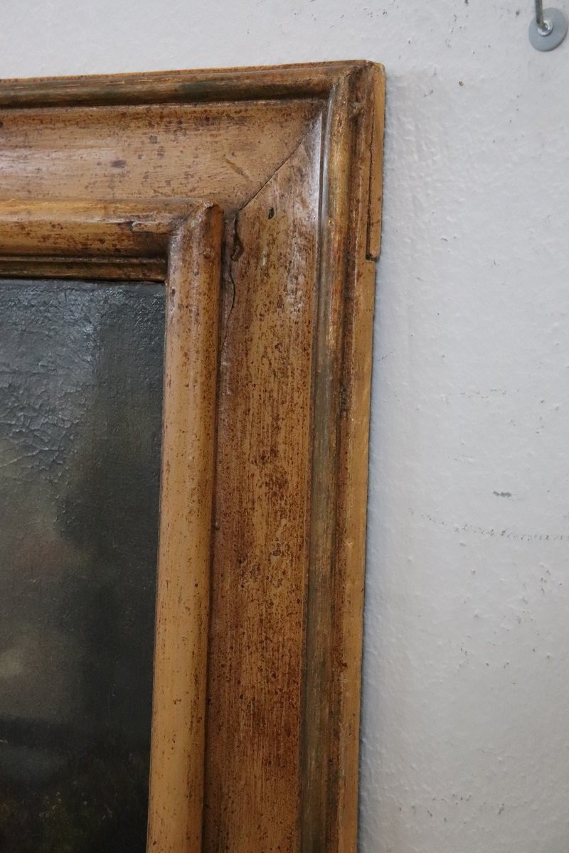 Nature morte aux fleurs, huile sur toile, Italie, XVIIIe siècle-photo-2