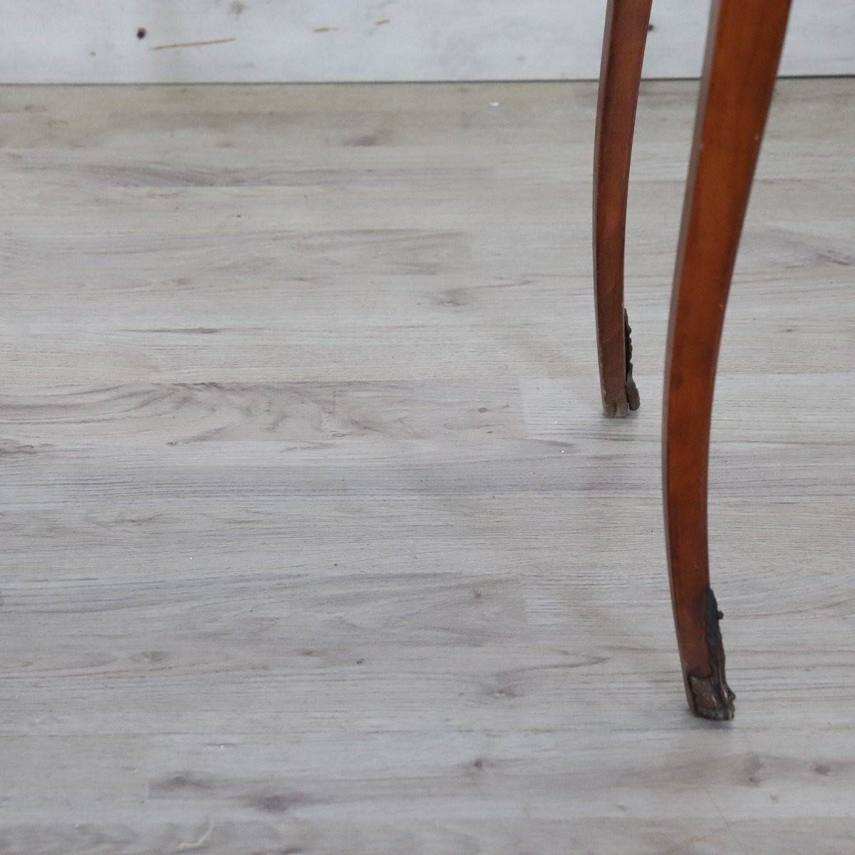 Table de chevet ancienne, Italie, fin du XIXe siècle-photo-4