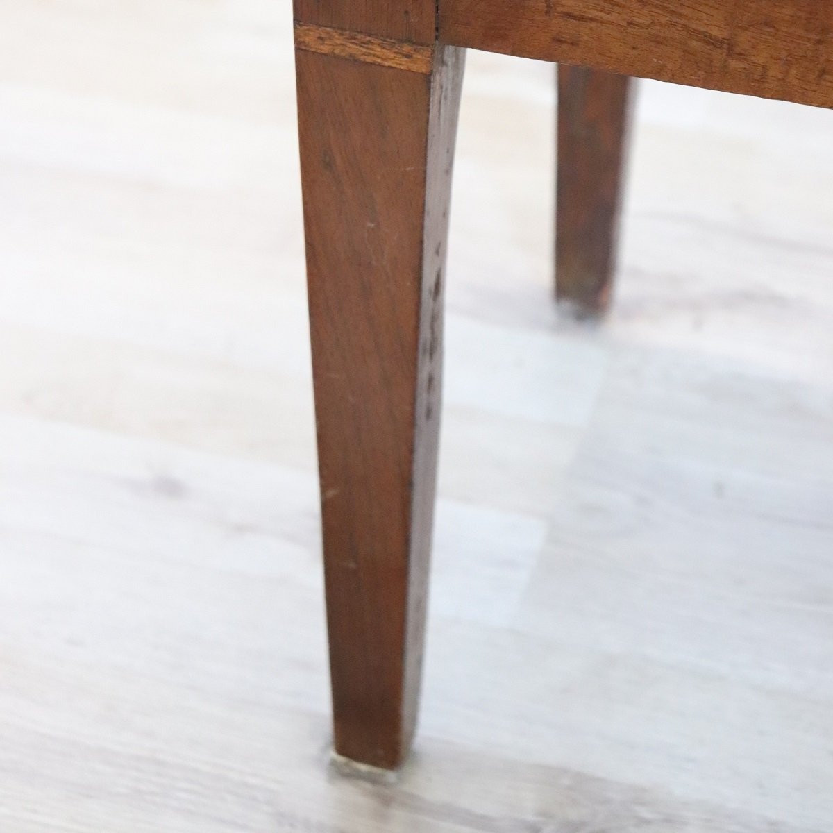 Petite commode ancienne en noyer, Italie, XVIIIe siècle-photo-8