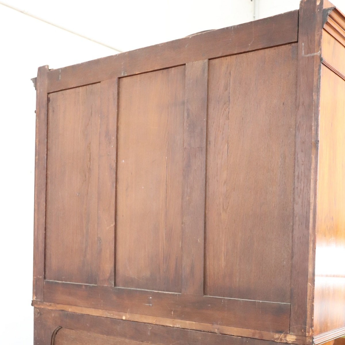 Antique Cupboard In Walnut Briar, Italy Mid 19th Century-photo-8