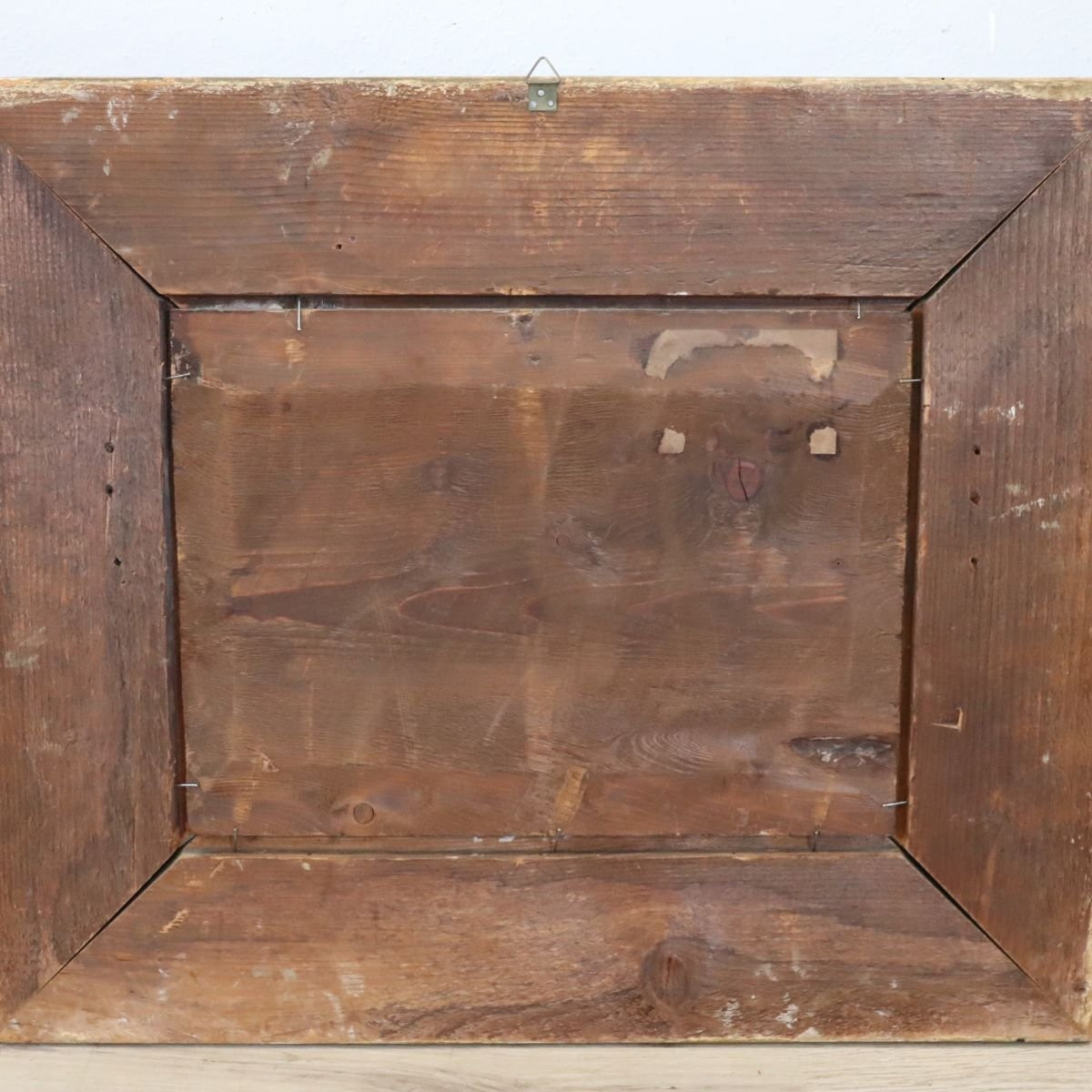 Oil Painting On Panel, Landscape With A Flock Of Sheep, Signed V. Bussolino, Italy, 19th Century-photo-8