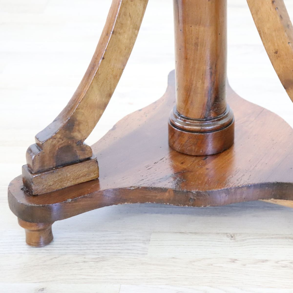Antique Walnut Lectern, Italy, Early 19th Century-photo-7