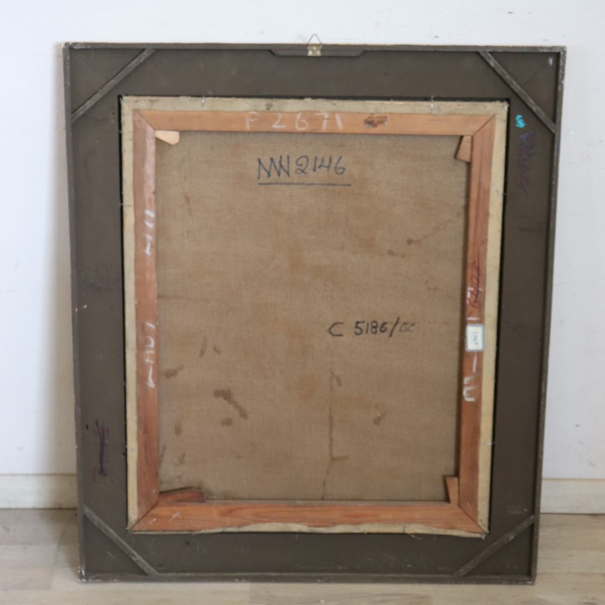 Portrait d'une jeune femme, peinture à l'huile sur toile, Italie, XIXe siècle-photo-3