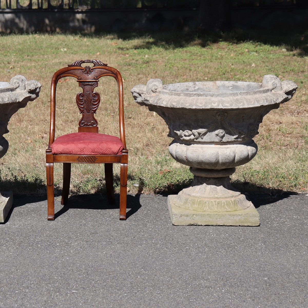 Jardinières de jardin, lot de 2, Italie, début du XXe siècle-photo-2