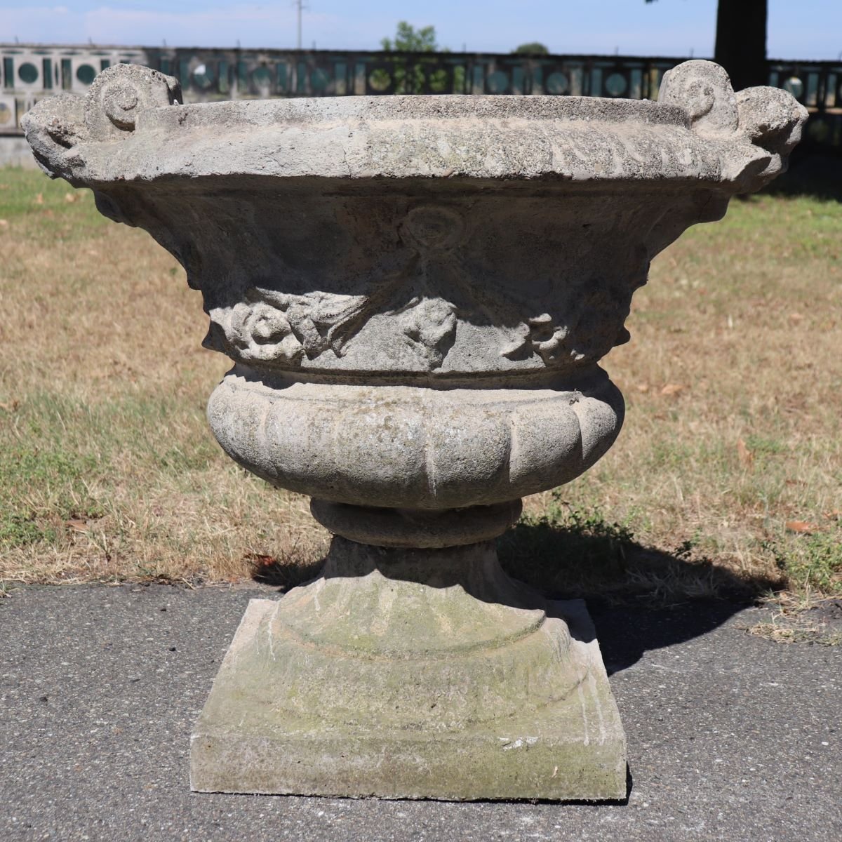 Jardinières de jardin, lot de 2, Italie, début du XXe siècle-photo-3