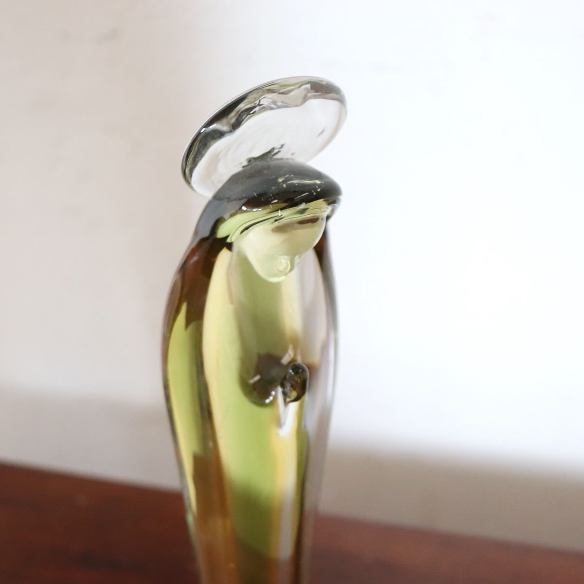 Verre artistique de Murano, La Vierge Marie, Italie, XXe siècle-photo-2