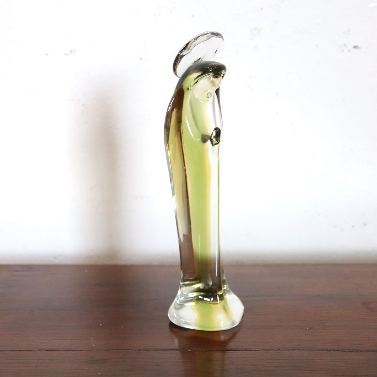 Verre artistique de Murano, La Vierge Marie, Italie, XXe siècle-photo-3