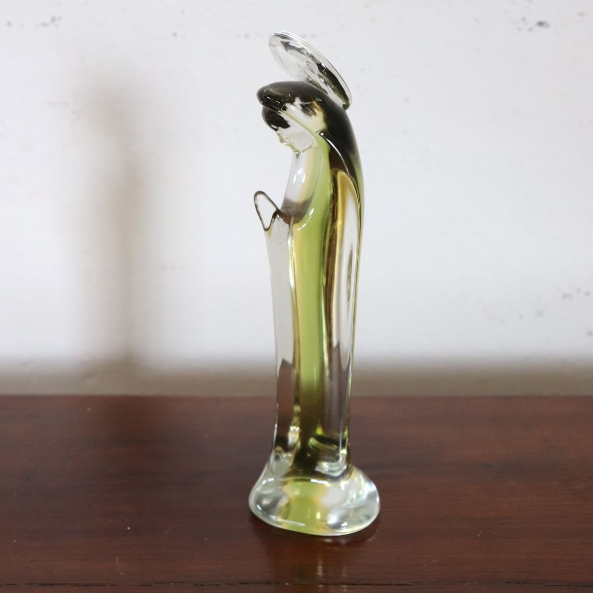Verre artistique de Murano, La Vierge Marie, Italie, XXe siècle-photo-4