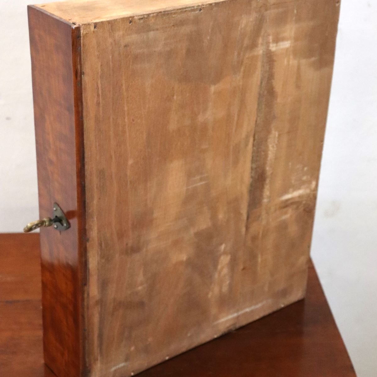 Small Antique Cherry Wood Chest Of Drawers, Italy, 19th Century-photo-4