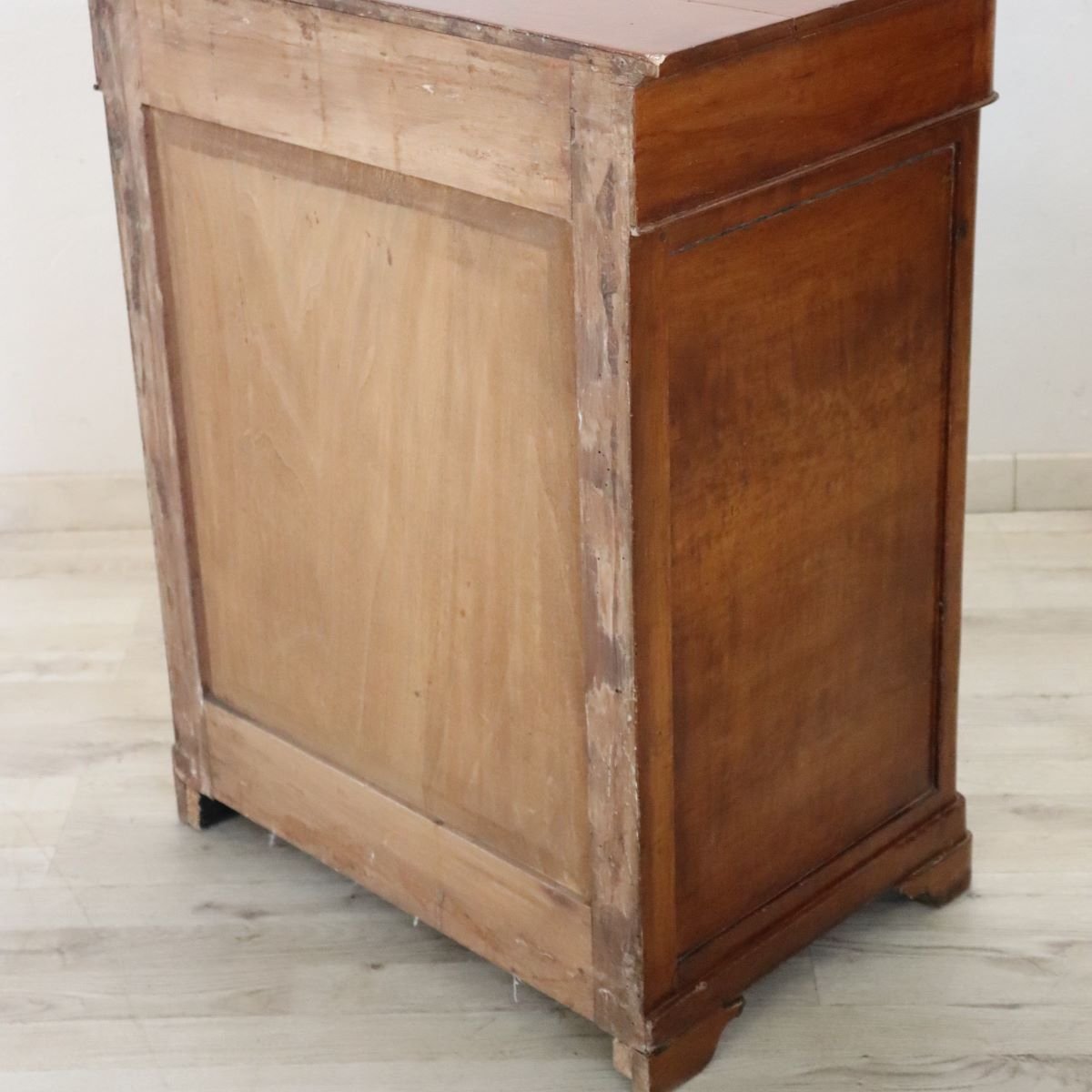 Small Antique Cherry Wood Chest Of Drawers, Italy, 19th Century-photo-5